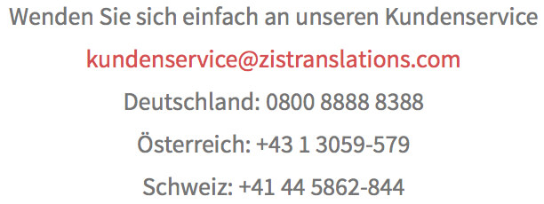 Übersetzungsbüro Französisch Deutsch